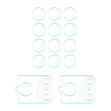 iPhone 17 Pro 3mk Lens Protection Hybrid kameros apsauginis stiklas 5 iPhone 17 Pro 3mk Lens Protection Hybrid kameros apsauginis stiklas 5