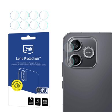 Honor 600 Lite 3mk Lens Protection™ Hybrid Camera Lens Glass hibridinis kameros objektyvo stiklas