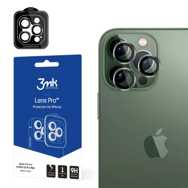 3mk Lens Protection Pro kameros apsauga iPhone 13 Pro / iPhone 13 Pro Max – žalia