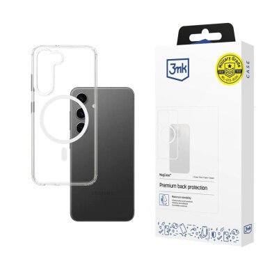 Samsung Galaxy S23 5G 3mk MagCase dėklas – skaidrus Samsung Galaxy S23 5G 3mk MagCase dėklas – skaidrus