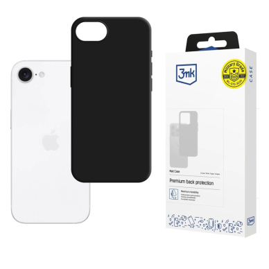 3mk Matt Dėklas Apple iPhone 16e / SE 4 - Juodas