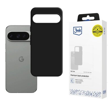 Google Pixel 10 / 10 Pro dėklas 3mk Matt Case – matinės juodos Google Pixel 10 / 10 Pro dėklas 3mk Matt Case – matinės juodos