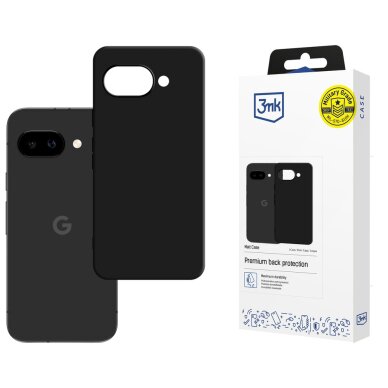 Google Pixel 10A 3mk Matt Case dėklas – juodas Google Pixel 10A 3mk Matt Case dėklas – juodas