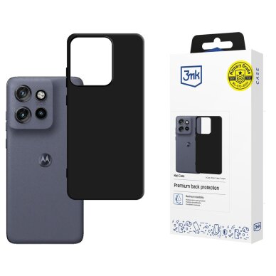 Motorola Edge 60 NEO 5G 3mk Matt dėklas – matinė juoda Motorola Edge 60 NEO 5G 3mk Matt dėklas – matinė juoda