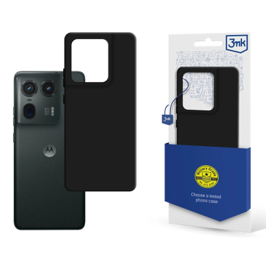 3mk Matt Dėklas Motorola Moto Edge 50 Ultra - Juodas 3mk Matt Dėklas Motorola Moto Edge 50 Ultra - Juodas