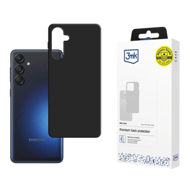 3mk Matt Dėklas Samsung Galaxy M55 - Juodas