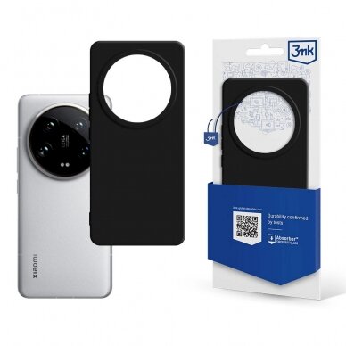 3mk Matt Dėklas Xiaomi 14 Ultra - Juodas 3mk Matt Dėklas Xiaomi 14 Ultra - Juodas