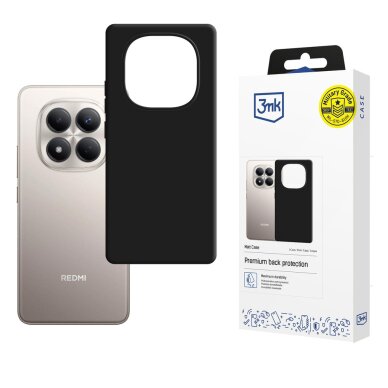 Xiaomi Redmi Note 15 Pro 4G 3mk Matt dėklas – matinė juoda Xiaomi Redmi Note 15 Pro 4G 3mk Matt dėklas – matinė juoda