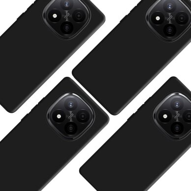Xiaomi Redmi Note 15 5G 3mk Matt Case Pro dėklas – juodas 3