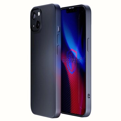 iPhone 13 dėklas 3mk Matt Case Pro – matinės juodos