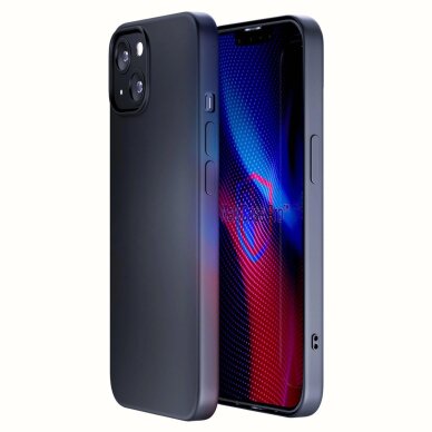 iPhone 14 dėklas 3mk Matt Case Pro – matinės juodos iPhone 14 dėklas 3mk Matt Case Pro – matinės juodos