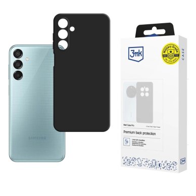Samsung Galaxy M16 5G dėklas 3mk Matt Case Pro – matinės juodos spalvos