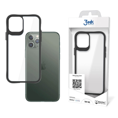 3mk Satin Armor Case+ Dėklas iPhone 11 Pro Max - Permatomas 3mk Satin Armor Case+ Dėklas iPhone 11 Pro Max - Permatomas