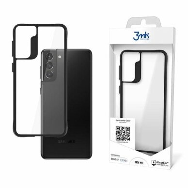 Akcija! Dėklas 3MK SatinArmor + Case Samsung Galaxy S21 plus