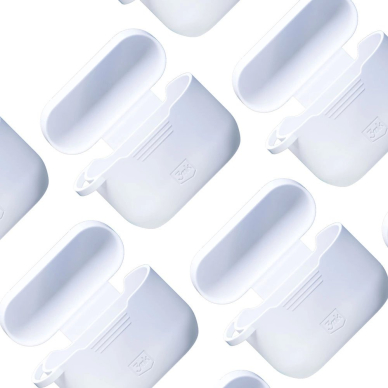 AirPods Pro / AirPods Pro 2 3mk Silicon dėklas – baltas 11