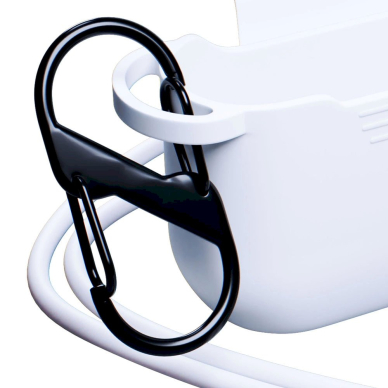 AirPods Pro / AirPods Pro 2 3mk Silicon dėklas – baltas 13