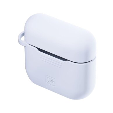 AirPods Pro 3 3mk Silicone dėklas – baltas 12