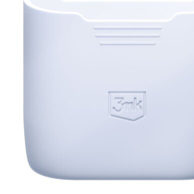 AirPods Pro 3 3mk Silicone dėklas – baltas 13 AirPods Pro 3 3mk Silicone dėklas – baltas 13