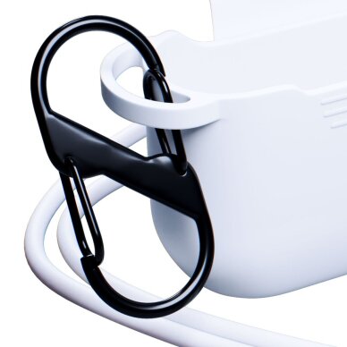 AirPods Pro 3 3mk Silicone dėklas – baltas 14 AirPods Pro 3 3mk Silicone dėklas – baltas 14