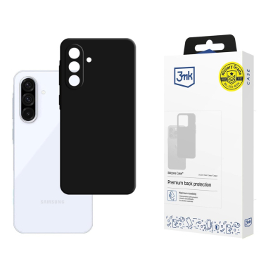3mk Silikoninis Dėklas skirtas Samsung Galaxy A36 5G - Juodas 3mk Silikoninis Dėklas skirtas Samsung Galaxy A36 5G - Juodas