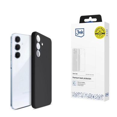 3mk Silicone Dėklas Samsung Galaxy A55 5G - Juodas 3mk Silicone Dėklas Samsung Galaxy A55 5G - Juodas