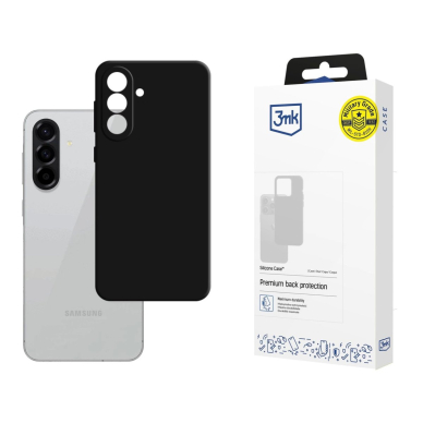 3mk silikoninis dėklas Samsung Galaxy A56 5G - juodas
