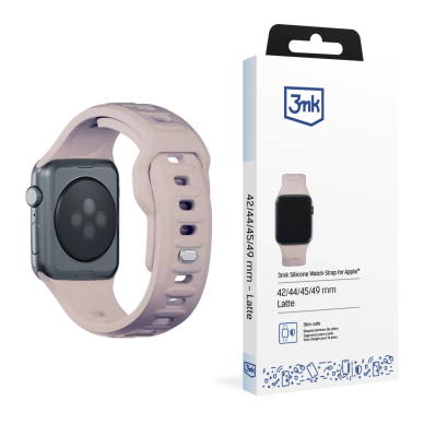 3mk Silicone Apyrankė Apple Watch 42 / 44 / 45 / 49 mm - Smėlinė 3mk Silicone Apyrankė Apple Watch 42 / 44 / 45 / 49 mm - Smėlinė