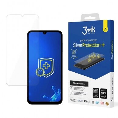 3mk SilverProtection+ apsauginė plėvelė Samsung Galaxy M15 5G 3mk SilverProtection+ apsauginė plėvelė Samsung Galaxy M15 5G