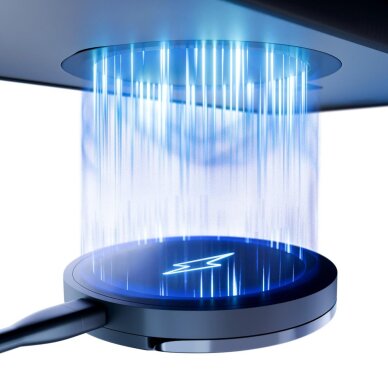 iPhone 17 3mk Smoke Mag&Stand dėklas – juodas 4