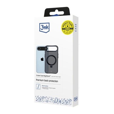 iPhone Air 3mk Smoke Mag&Stand dėklas – juodas 6 iPhone Air 3mk Smoke Mag&Stand dėklas – juodas 6
