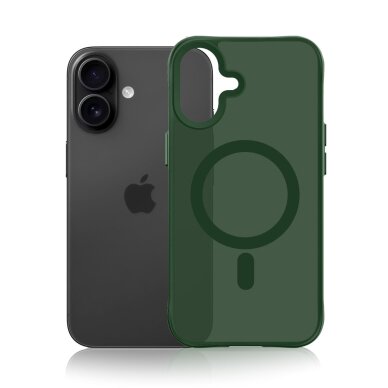 iPhone 16 3mk Smoke MagCase dėklas – žalias skaidrus 4 iPhone 16 3mk Smoke MagCase dėklas – žalias skaidrus 4