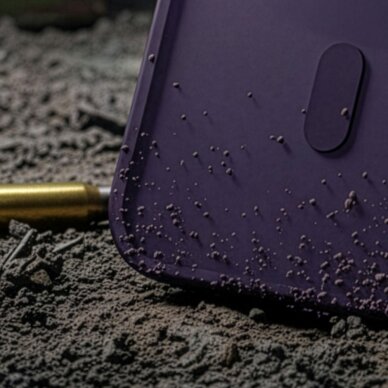 iPhone 16 3mk Smoke MagCase dėklas – violetinis skaidrus 13