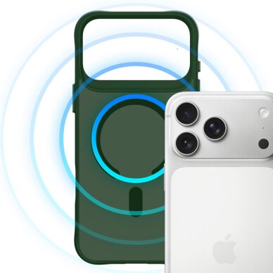 iPhone 17 Pro 3mk Smoke MagCase dėklas – žalias permatomas 6 iPhone 17 Pro 3mk Smoke MagCase dėklas – žalias permatomas 6
