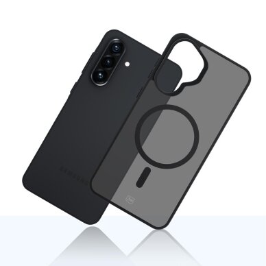 Samsung Galaxy A57 3mk Smoke MagCase dėklas – pilkas permatomas 14 Samsung Galaxy A57 3mk Smoke MagCase dėklas – pilkas permatomas 14