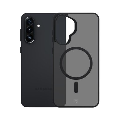 Samsung Galaxy A57 3mk Smoke MagCase dėklas – pilkas permatomas 5