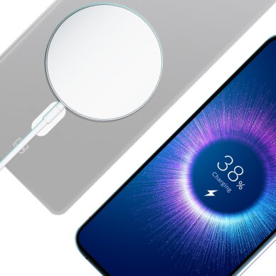 Samsung Galaxy S25 Ultra 3mk Smoke MagCase dėklas – baltas skaidrus 11 Samsung Galaxy S25 Ultra 3mk Smoke MagCase dėklas – baltas skaidrus 11