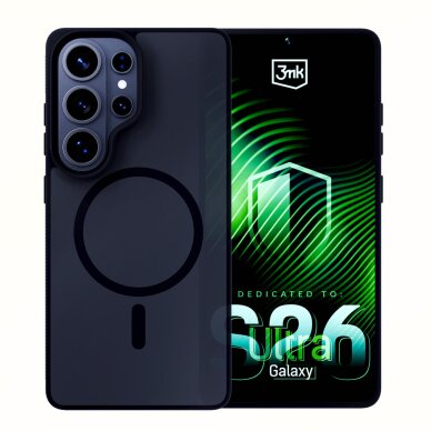 Samsung Galaxy S26 Ultra 3mk Smoke MagCase dėklas – pilkas permatomas 8 Samsung Galaxy S26 Ultra 3mk Smoke MagCase dėklas – pilkas permatomas 8