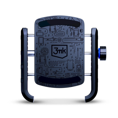 3mk Steel Bike Holder dviračio telefono laikiklis – juodas 1 3mk Steel Bike Holder dviračio telefono laikiklis – juodas 1