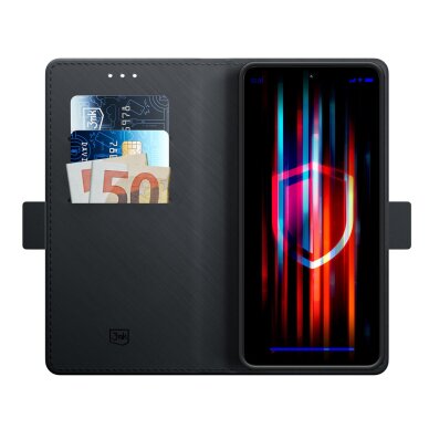 Xiaomi 15T 5G 3mk Wallet dėklas – juodas 2