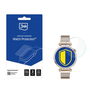 Huawei Watch GT 6 41 mm 3mk Watch Protection FlexibleGlass hibridinis laikrodžio stiklas Huawei Watch GT 6 41 mm 3mk Watch Protection FlexibleGlass hibridinis laikrodžio stiklas