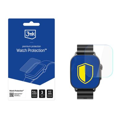 Realme Watch 5 3mk Watch Protection FlexibleGlass hibridinis laikrodžio stiklas