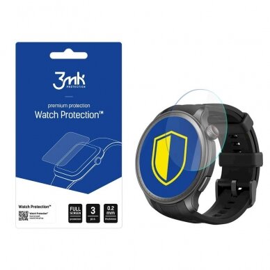 3mk Watch Protection™ hybrid glass v. FlexibleGlass Lite Amazfit Balance 3mk Watch Protection™ hybrid glass v. FlexibleGlass Lite Amazfit Balance