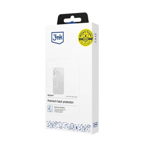 Samsung Galaxy S23 5G 3mk MagCase dėklas – skaidrus 1 Samsung Galaxy S23 5G 3mk MagCase dėklas – skaidrus 1