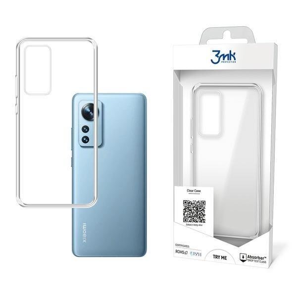 Dėklas 3MK ClearCase Xiaomi 12 / 12X Skaidrus UGLX912 Dėklas 3MK ClearCase Xiaomi 12 / 12X Skaidrus UGLX912