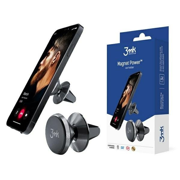 Telefono laikiklis 3MK Magnet Power Car Holder Magnetic Telefono laikiklis 3MK Magnet Power Car Holder Magnetic