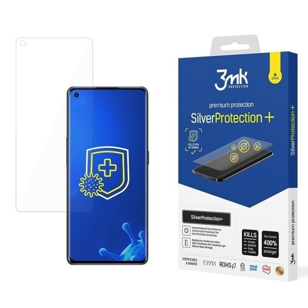 3MK Silver Protect + Oppo Reno 6 Pro + 5G PENM00 Wet-mounted Antimicrobial Film UGLX912 3MK Silver Protect + Oppo Reno 6 Pro + 5G PENM00 Wet-mounted Antimicrobial Film UGLX912