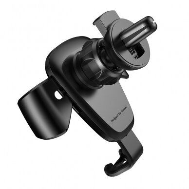 Gravitacinis laikiklis Baseus Phone Bracket Air Vent Holder skirtas 4-6 colių prietaisams juodas (Suyl-01) 4