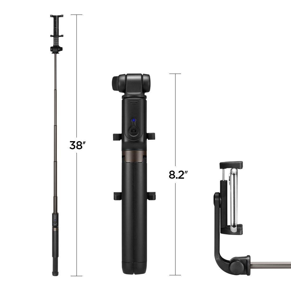 Spigen S540W Belaidė Asmenukių Lazda Su Trikoju Stovu Juoda 15 Spigen S540W Belaidė Asmenukių Lazda Su Trikoju Stovu Juoda 15