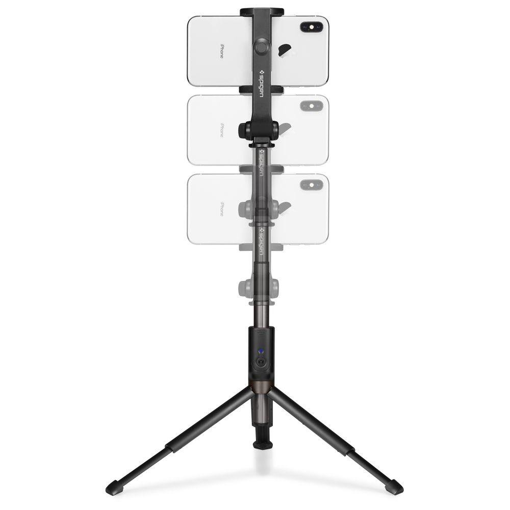 Spigen S540W Belaidė Asmenukių Lazda Su Trikoju Stovu Juoda 3 Spigen S540W Belaidė Asmenukių Lazda Su Trikoju Stovu Juoda 3