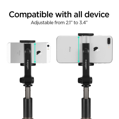 Spigen S540W Belaidė Asmenukių Lazda Su Trikoju Stovu Juoda 20 Spigen S540W Belaidė Asmenukių Lazda Su Trikoju Stovu Juoda 20